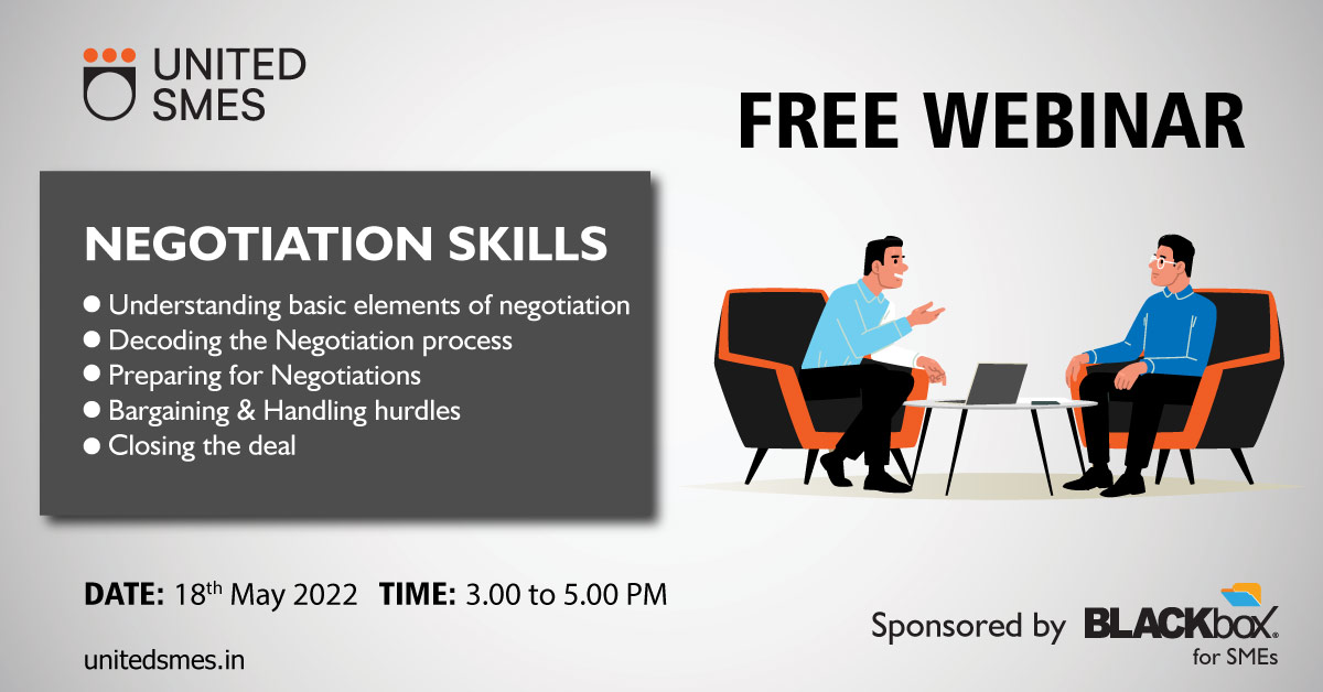 Webinar on Negotiation Skills