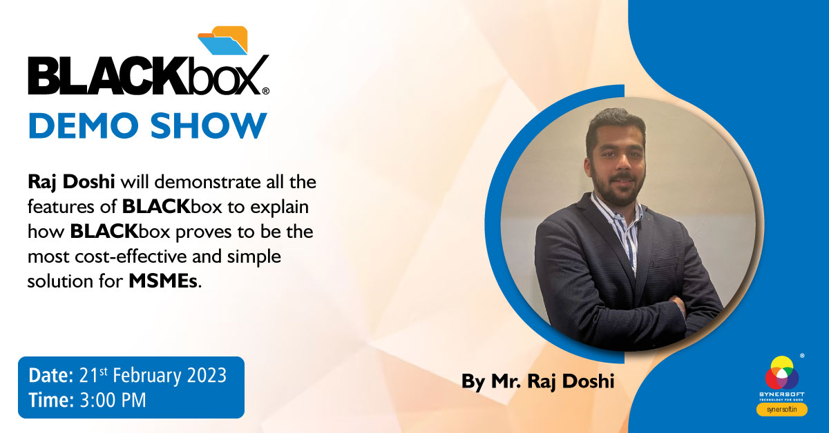 BLACKbox Demo Show by Raj Doshi