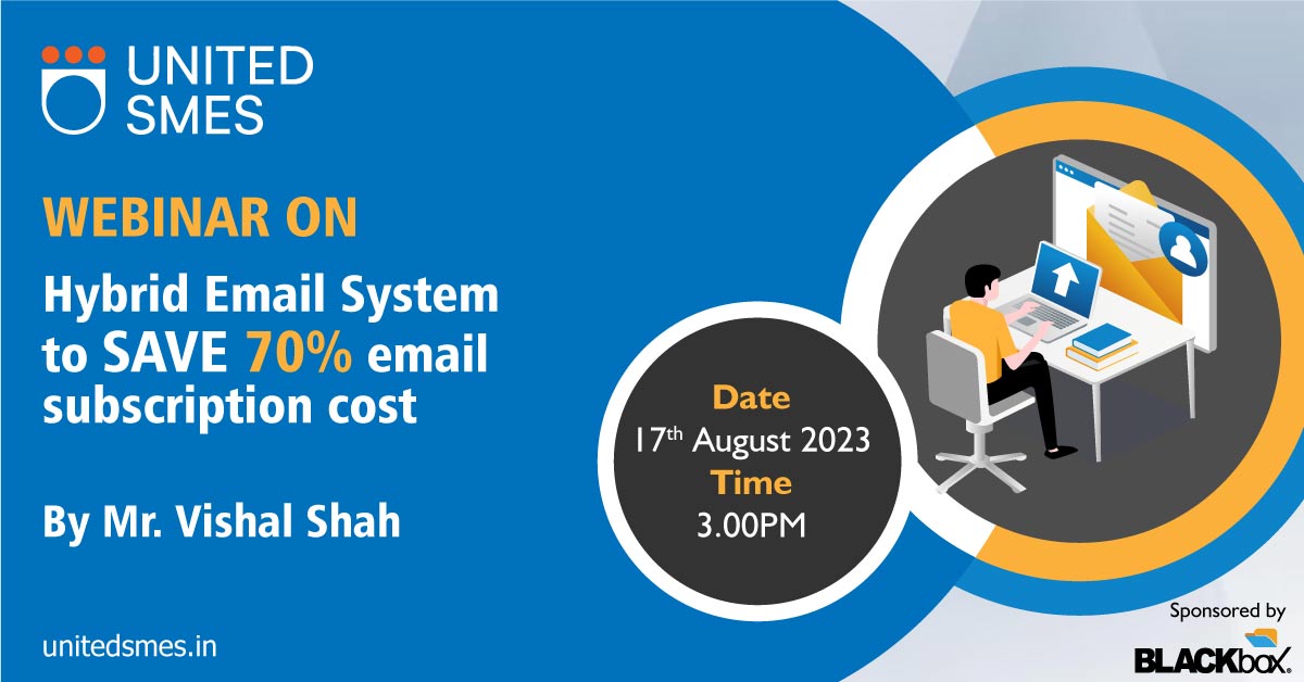 Webinar on Hybrid Email System to save 70% email subscription cost by Vishal Shah