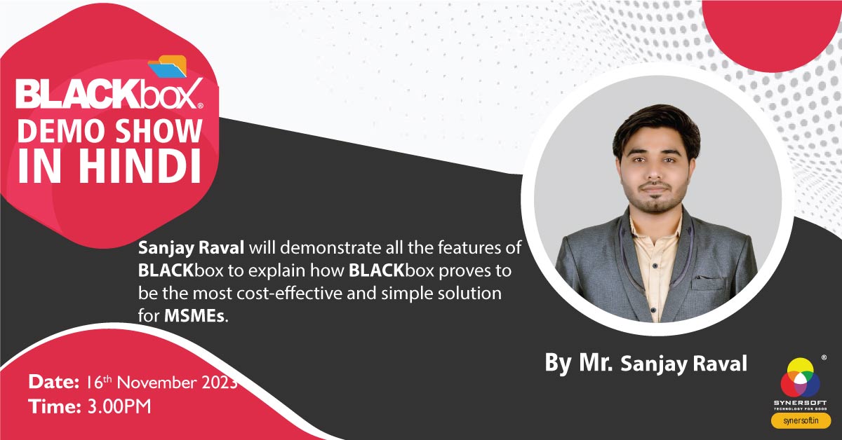 BLACKbox Demo Show in Hindi by Sanjay Raval