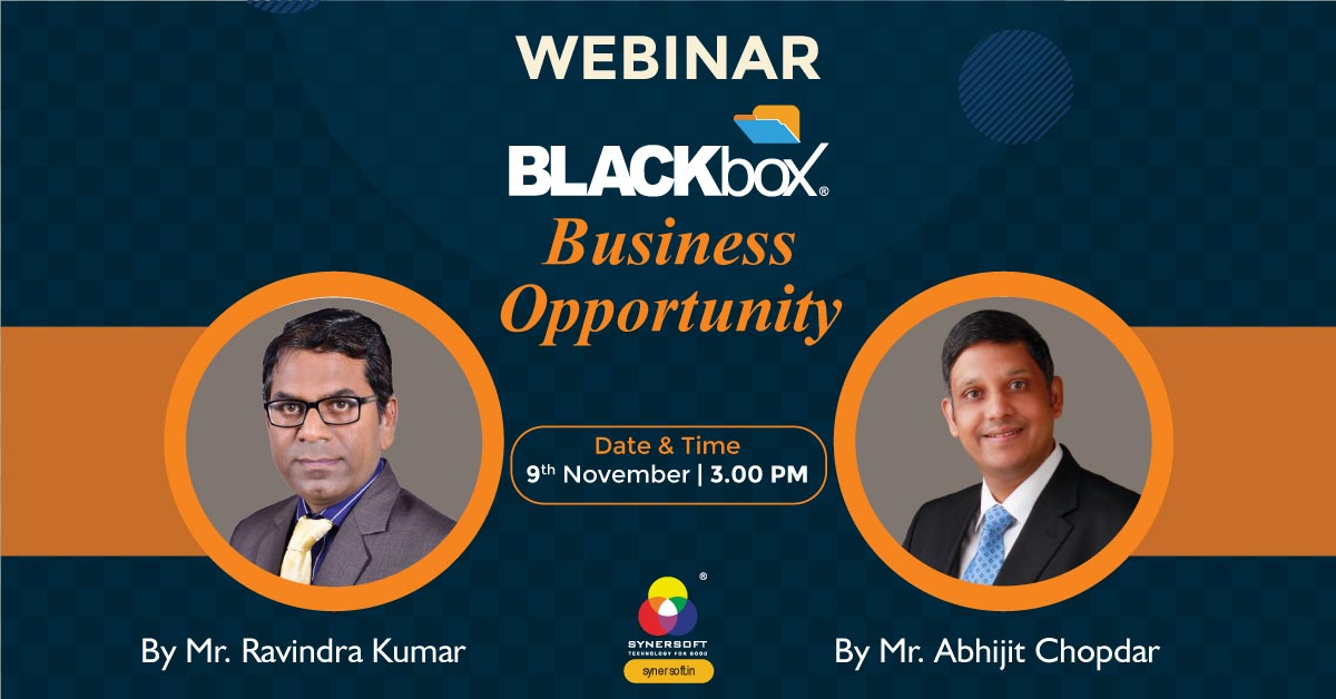 BLACKbox Business Opportunity by Ravindra Kumar & Abhijit Chopdar
