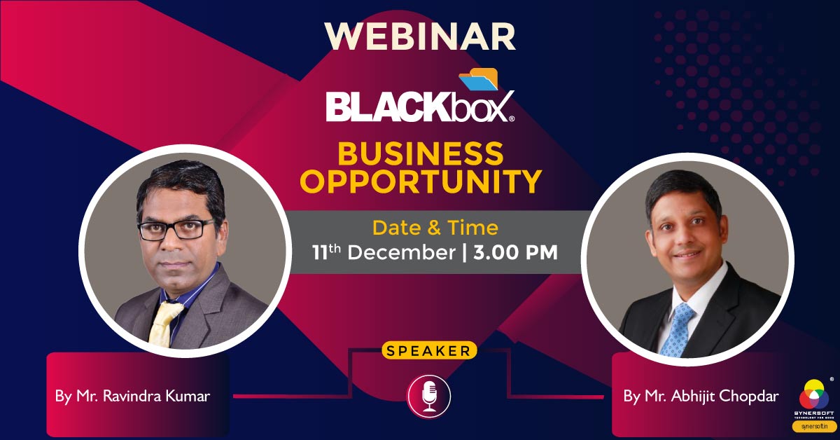 Webinar on Business Opportunity by Ravindra Kumar and Abhijit Chopdar