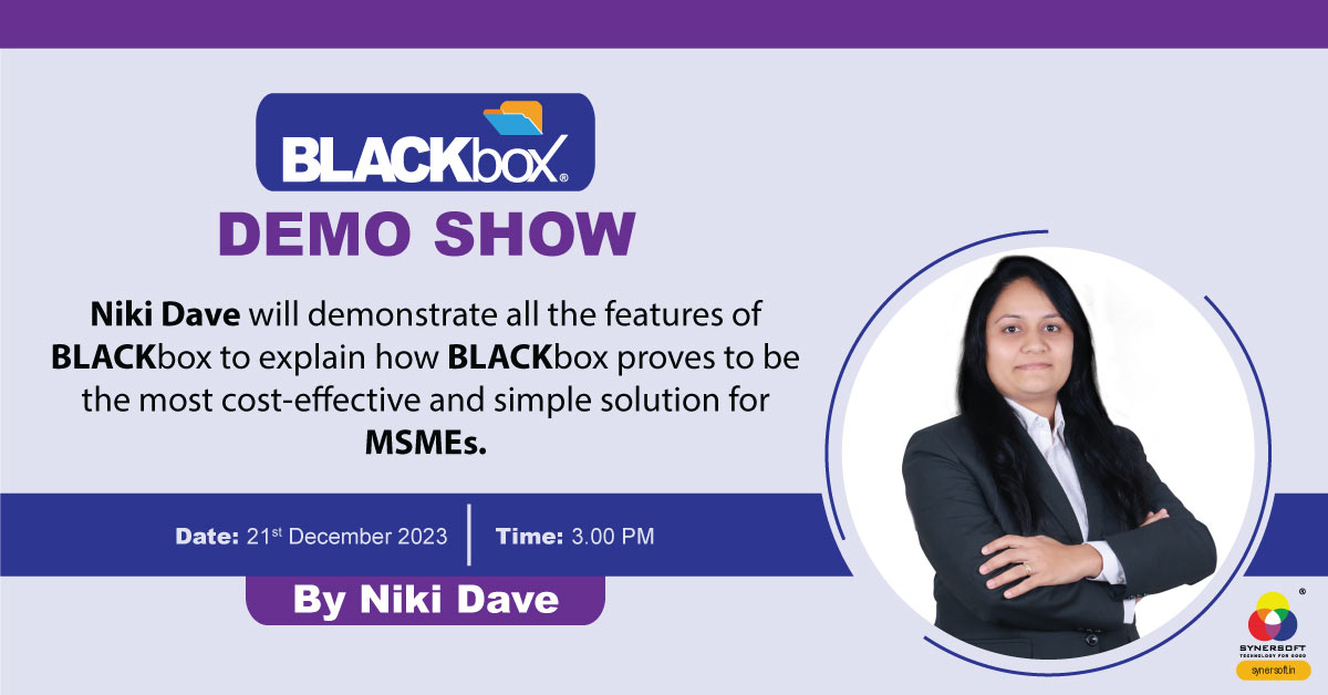 BLACKbox Demo Shows by Niki Dave