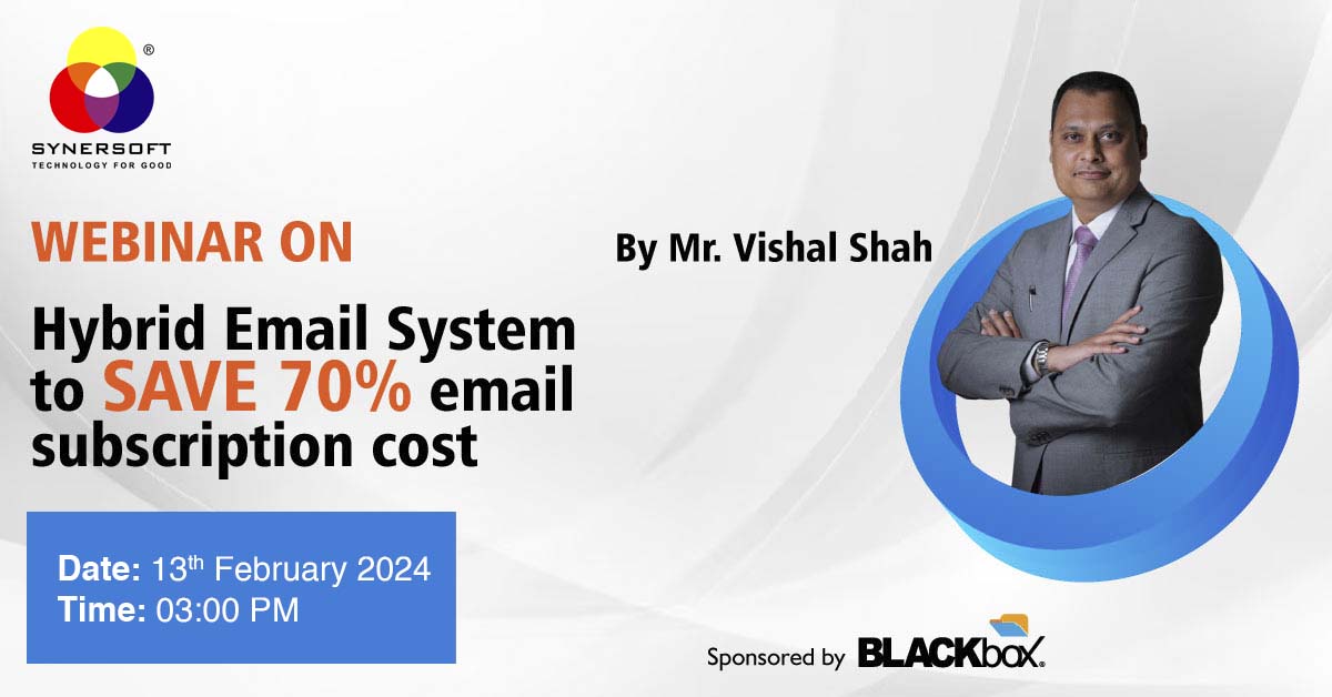 Webinar on Hybrid Email System by Vishal Shah