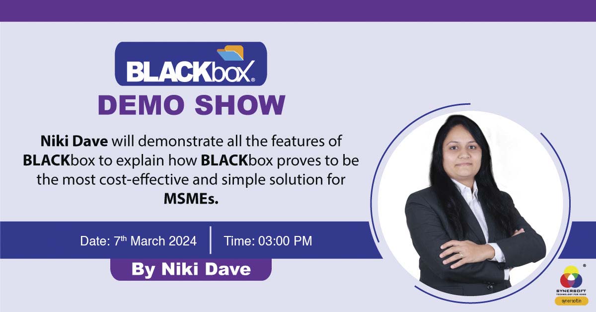 BLACKbox Demo Show by Niki Dave