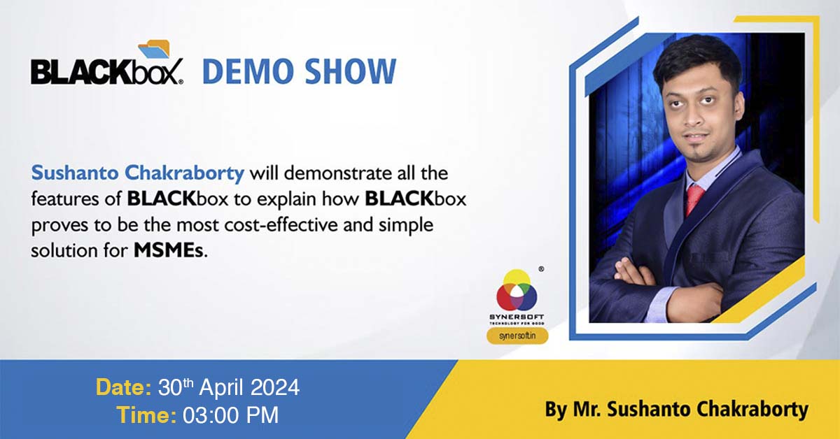 BLACKbox Demo Show by Sushanto Chakraborty
