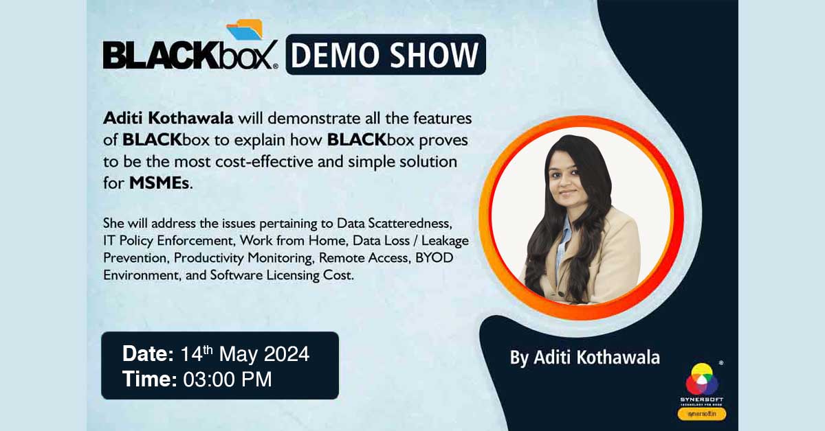  BLACKbox Demo show by Aditi Kothawala