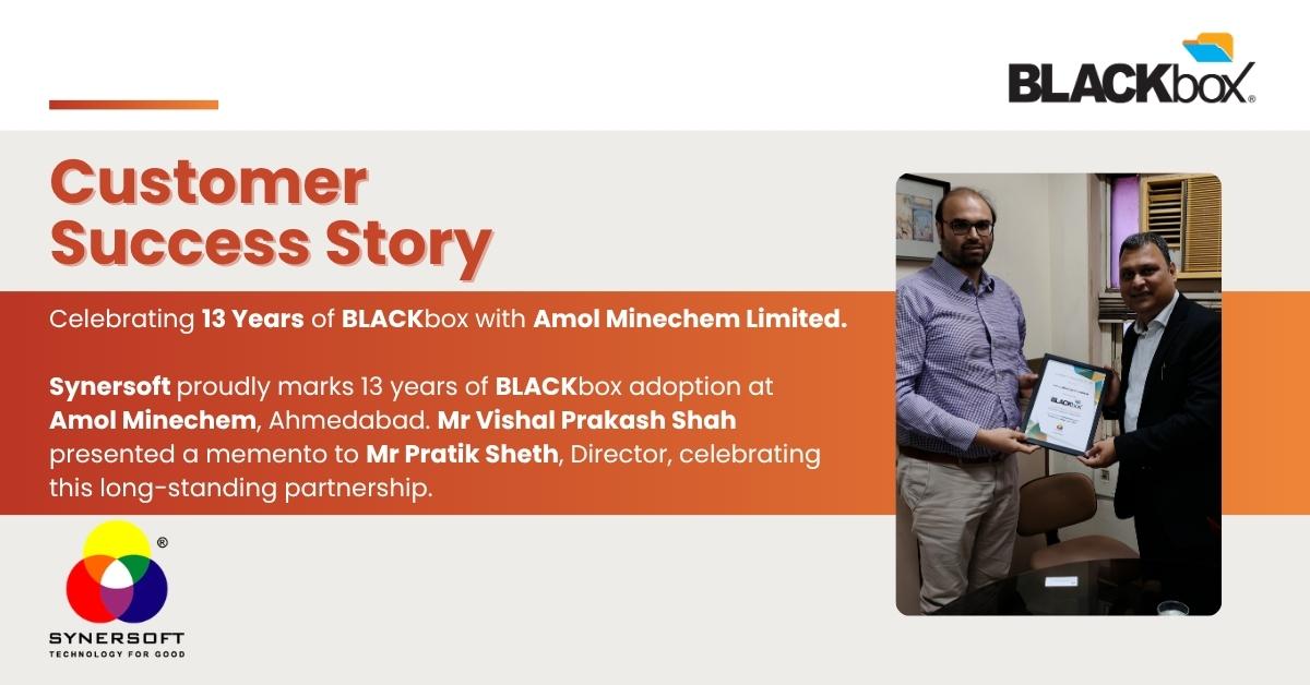 Amol Minechem Limited Customer Success Story May Website